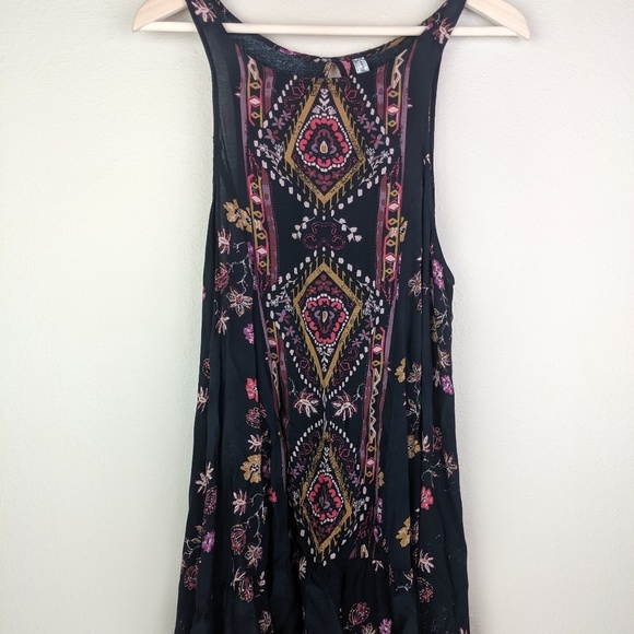 Free People Dresses & Skirts - Free People Black Print Dress